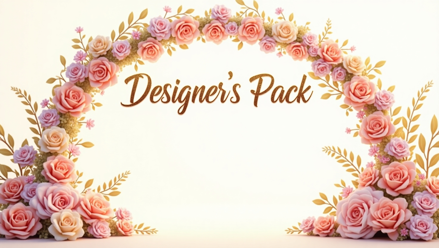 Digital Flower Arch Designer’s Pack