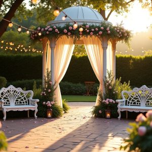 Romantic Garden Decor for Outdoor Events
